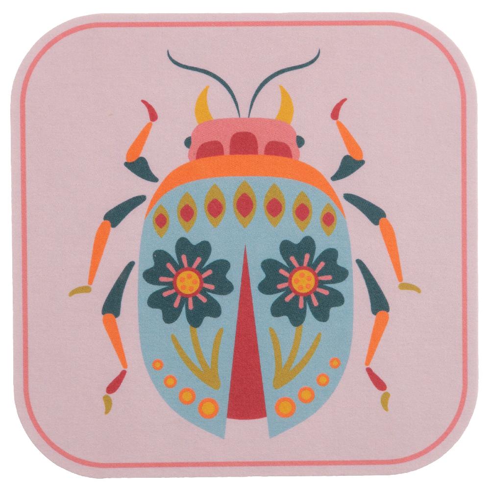 Karma Gifts Bugs Pulp Paper Coasters