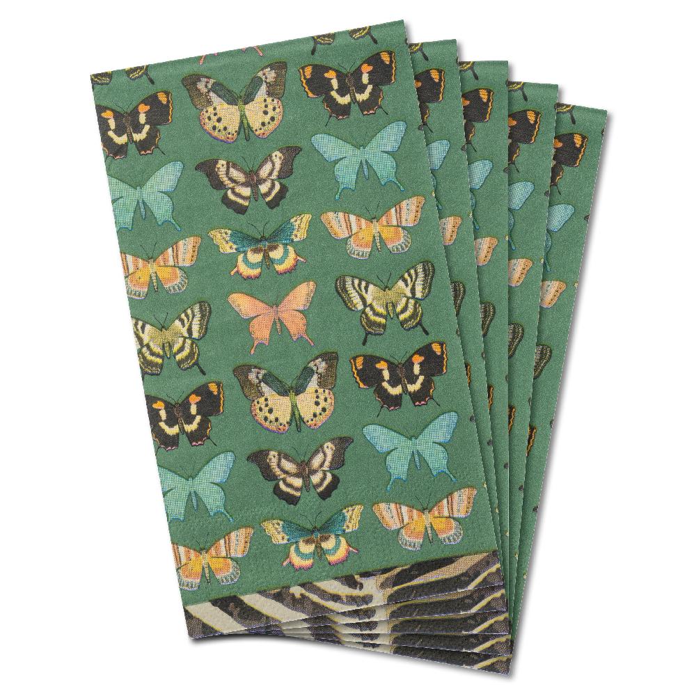 karma gifts Butterflies Guest Towel Paper Napkins