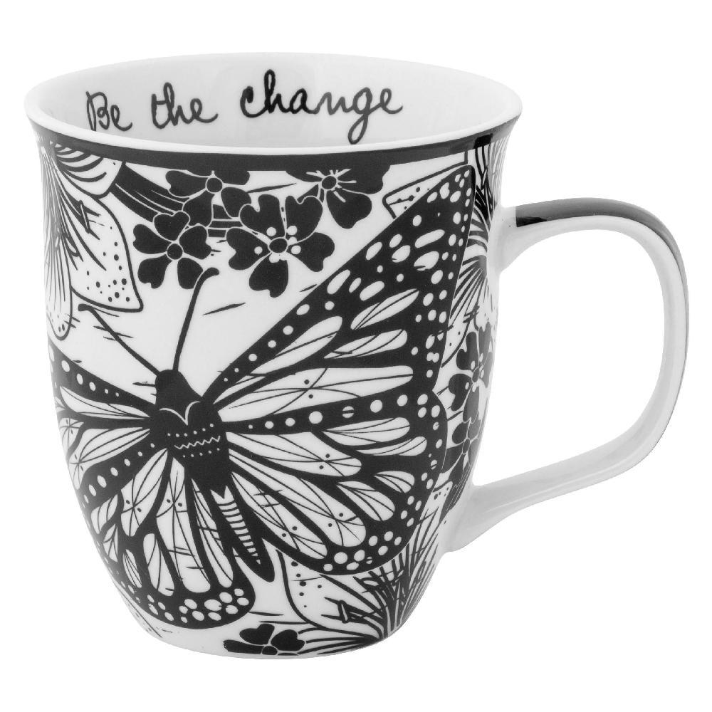 karma gifts Butterfly Boho Mugs