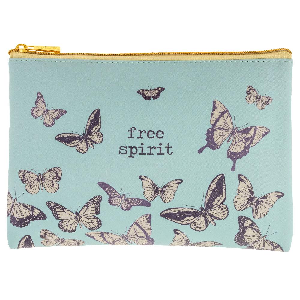 karma gifts Butterfly Cosmetic Bag