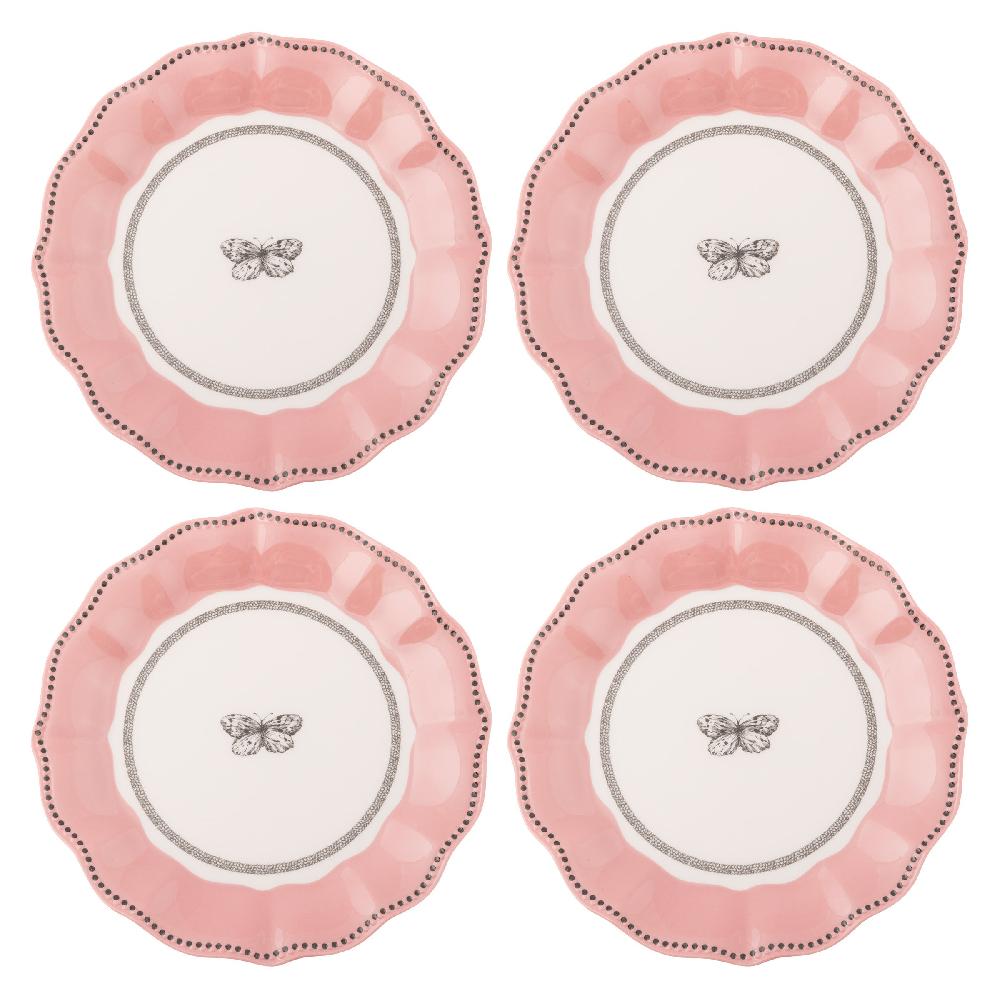 Karma Gifts Butterfly Melamine Salad Plates