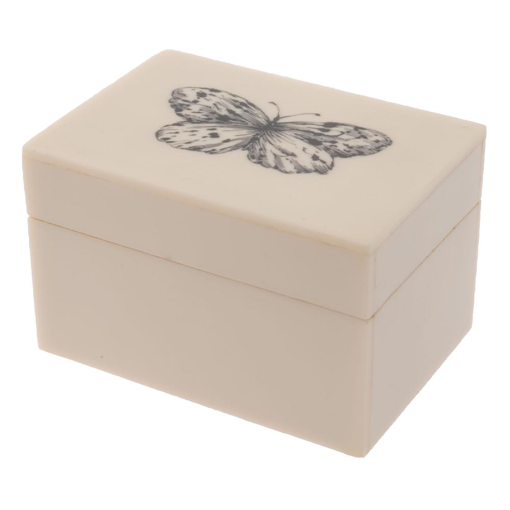 karma gifts Butterfly Mini Printed Resin Box