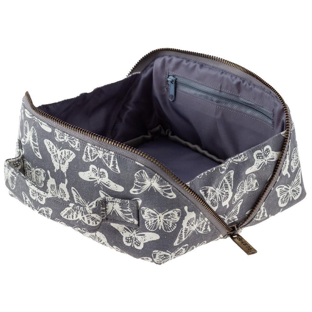 Karma Gifts Butterfly Zip Cosmetic Bag