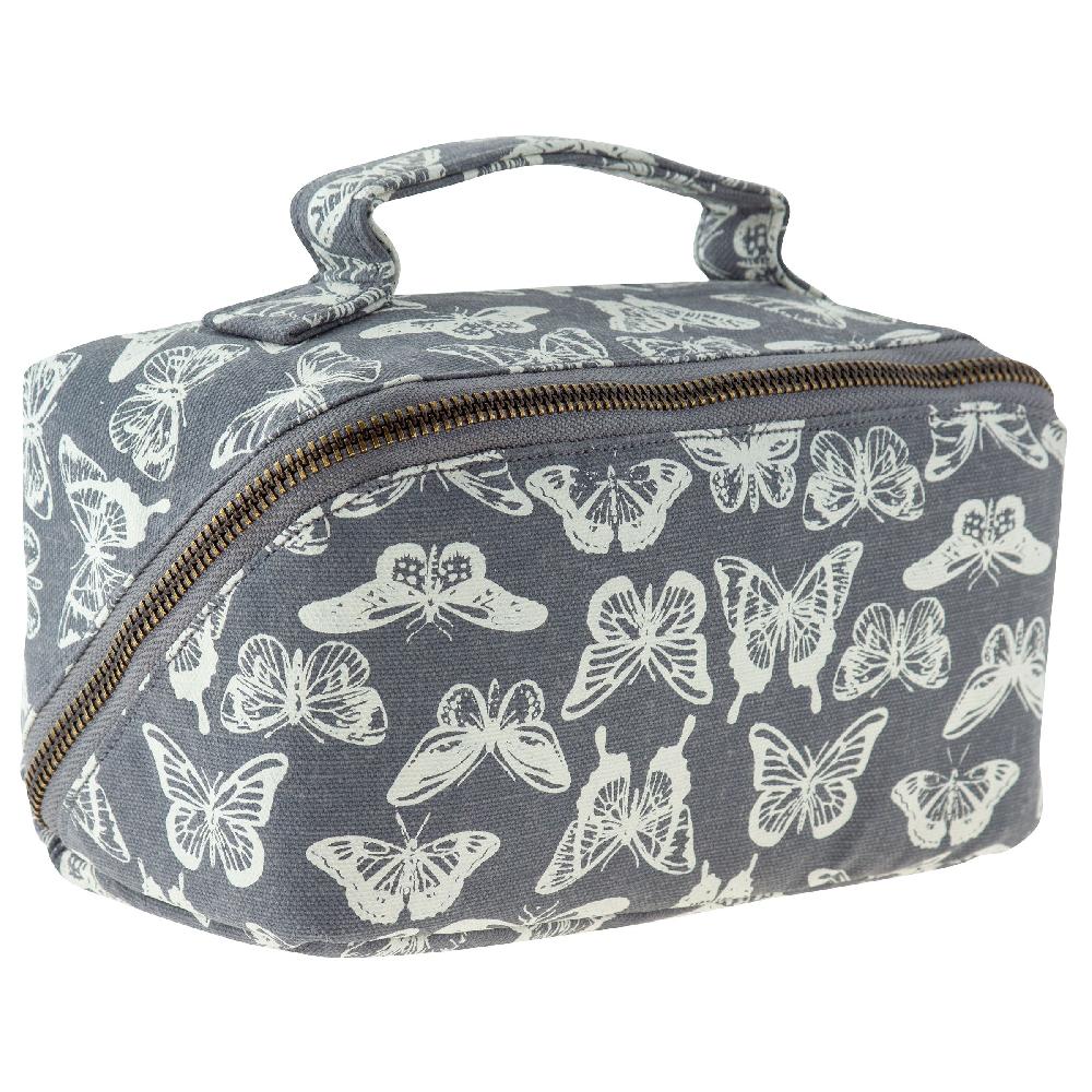 karma gifts Butterfly Zip Cosmetic Bag