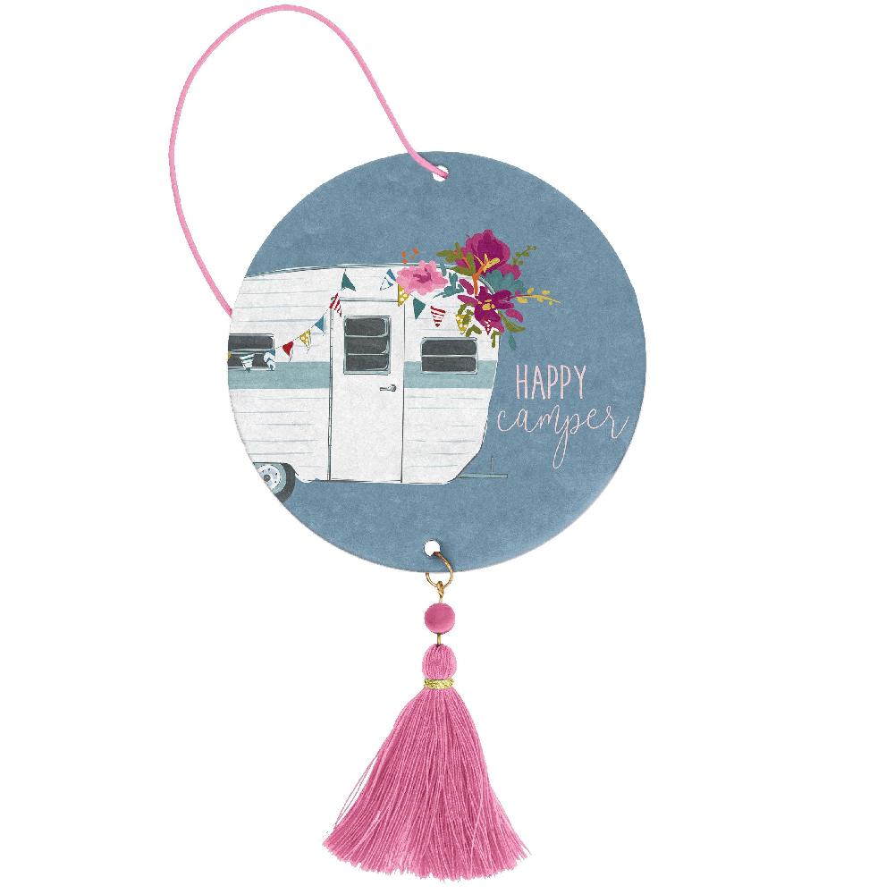 karma gifts Camper - Leather Scented Air Fresheners