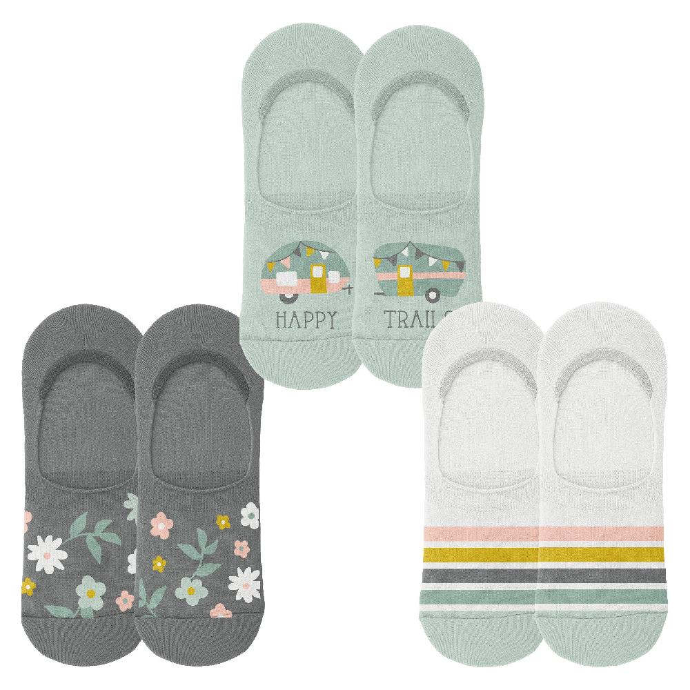karma gifts Camper No Show Socks