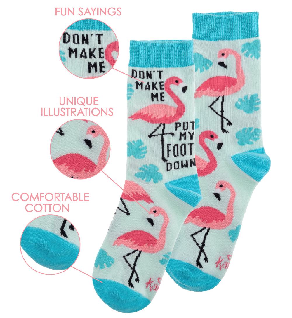 Karma Gifts Cards Crew Socks