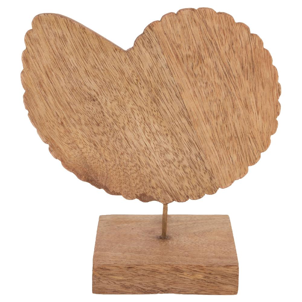 Karma Gifts Carved Wood Shell Carved Wood Shell