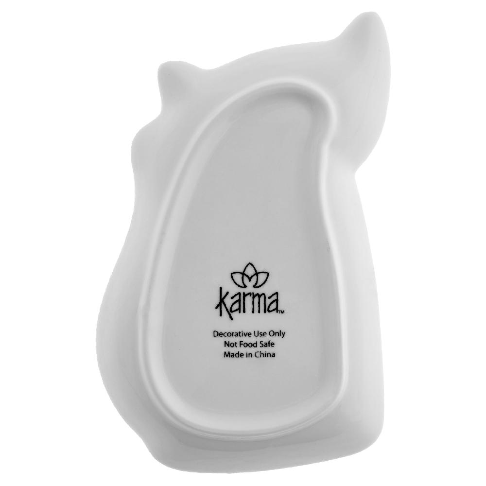 Karma Gifts Cat Boho Shaped Trinket Tray