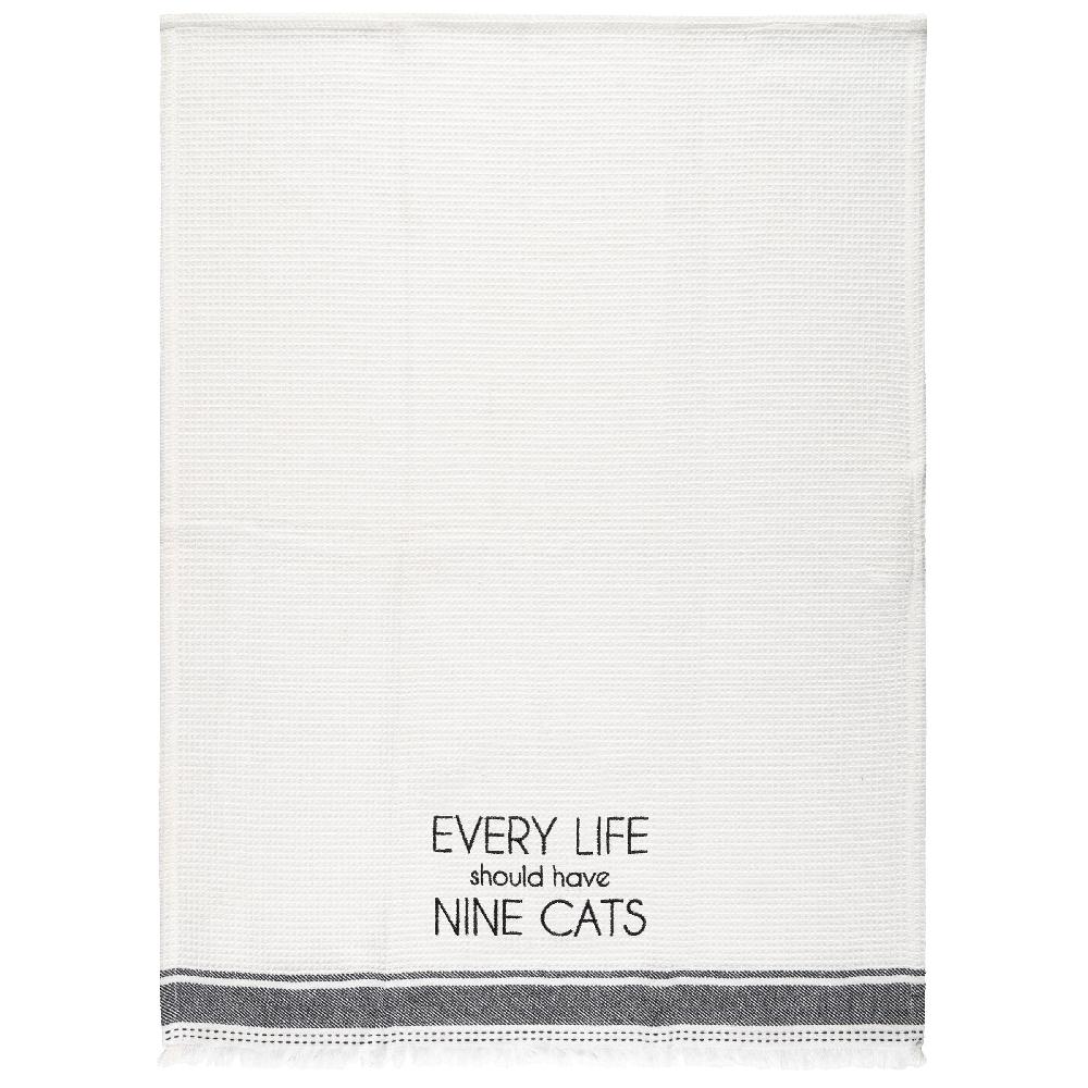 Karma Gifts Cats Milo Tea Towels