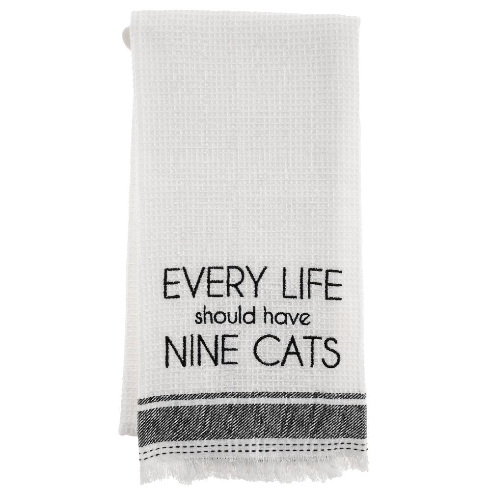 karma gifts Cats Milo Tea Towels