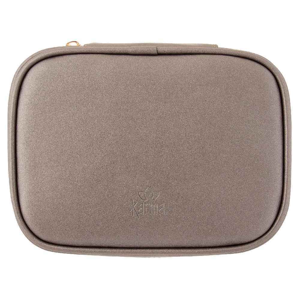 Karma Gifts Charcoal Cosmetic Travel Organizer