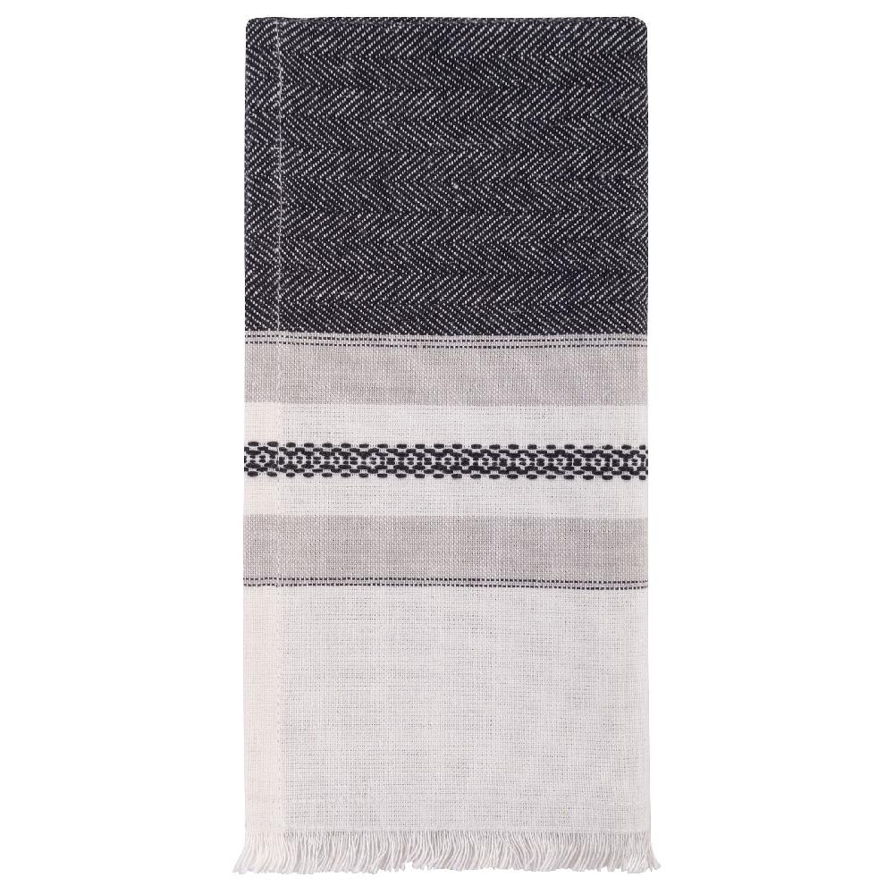 karma gifts Charcoal Lisbon Dinner Napkins