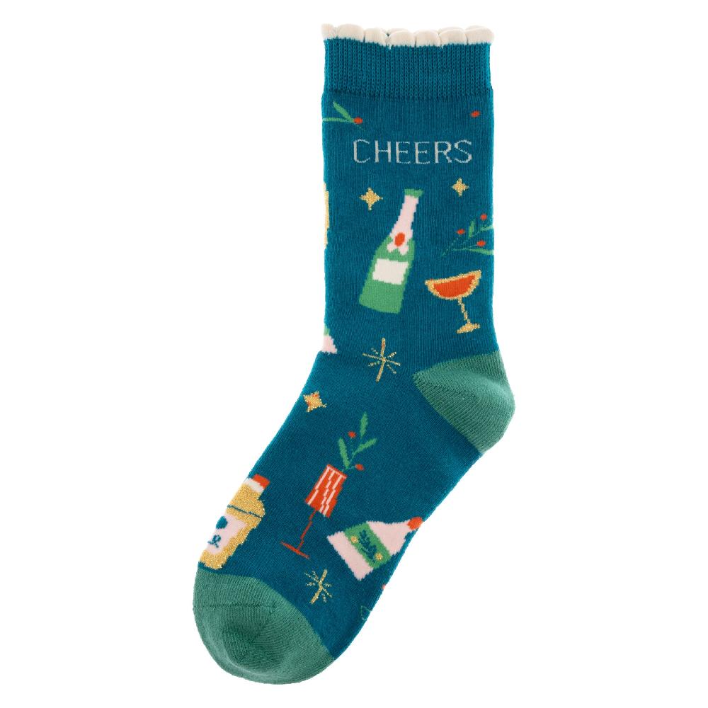 Karma Gifts Cheers Holiday Socks