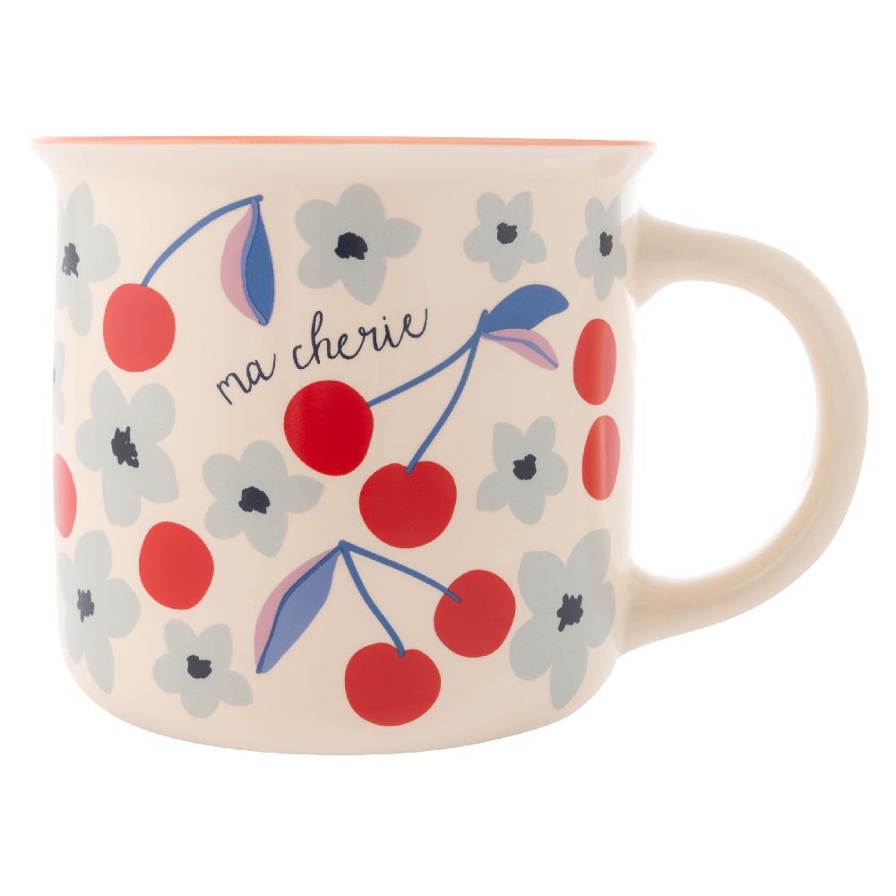 karma gifts Cherry Camp Mug