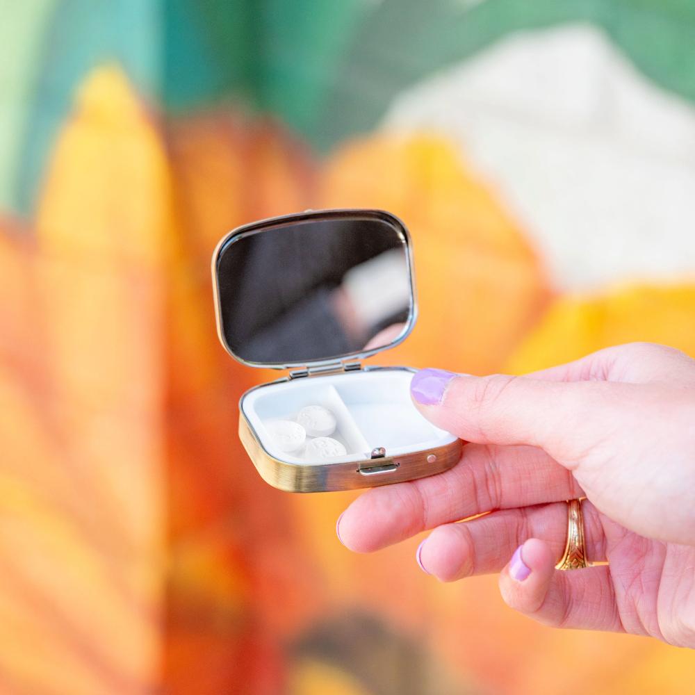 Karma Gifts Chill Pill Small Metal Pill Case