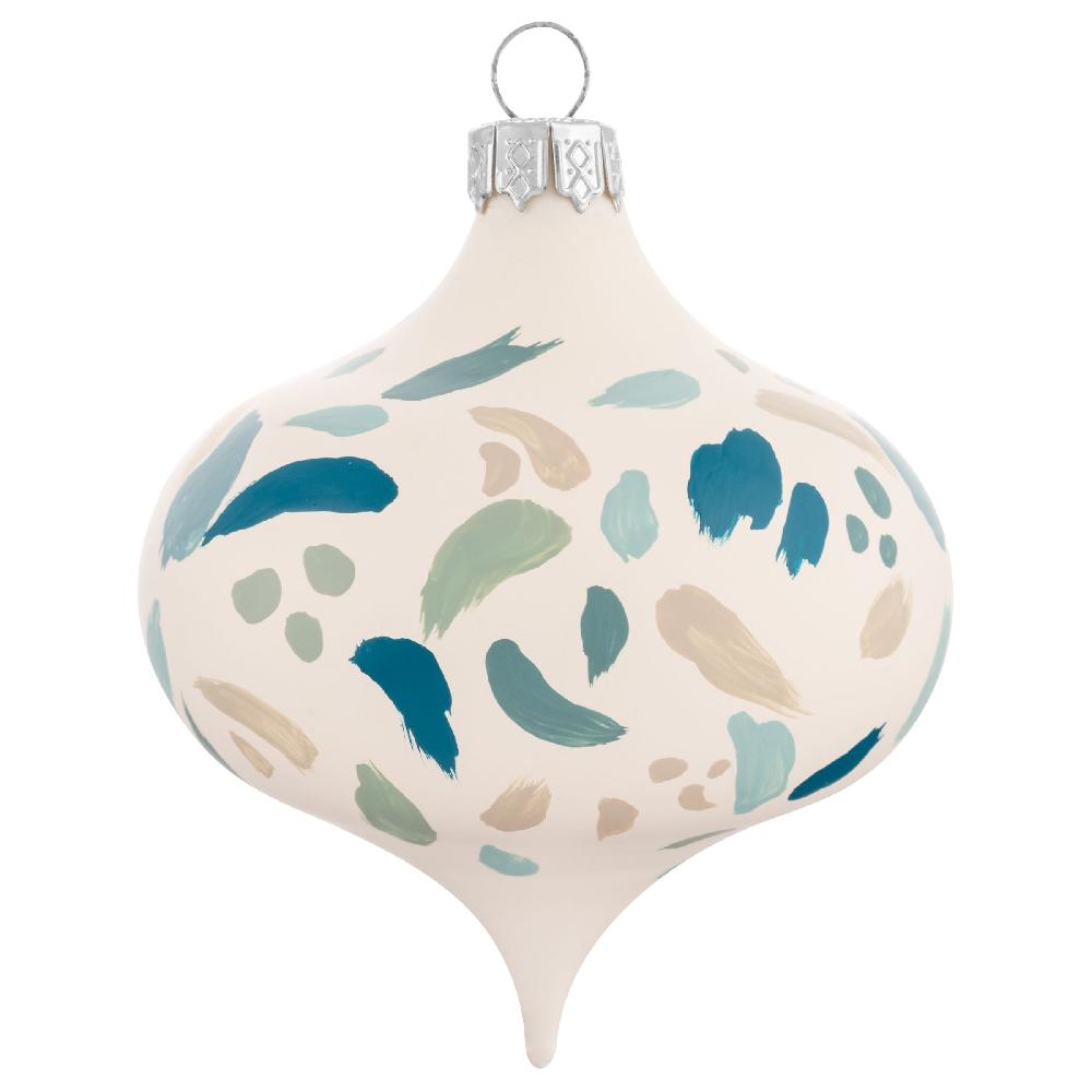 karma gifts Coastal Hand-Painted Retro Ornament