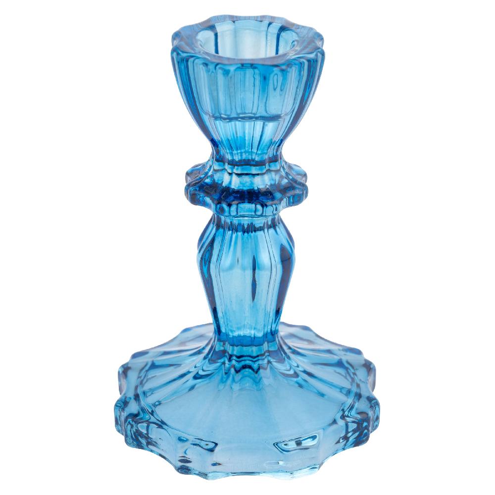 Karma Gifts Cobalt Glass Candlestick Holders