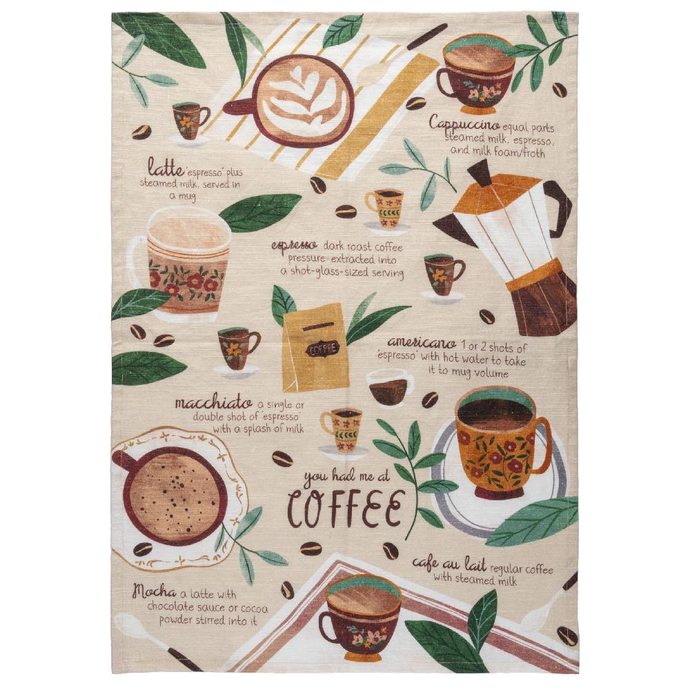 Karma Gifts Coffee Tasty Tips Tea Towels