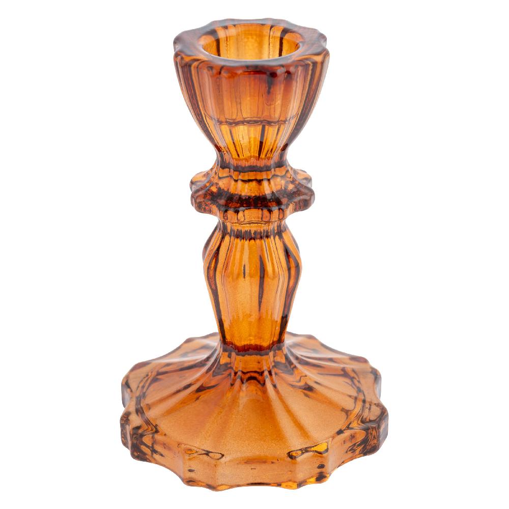 karma gifts Copper Glass Candlestick Holders