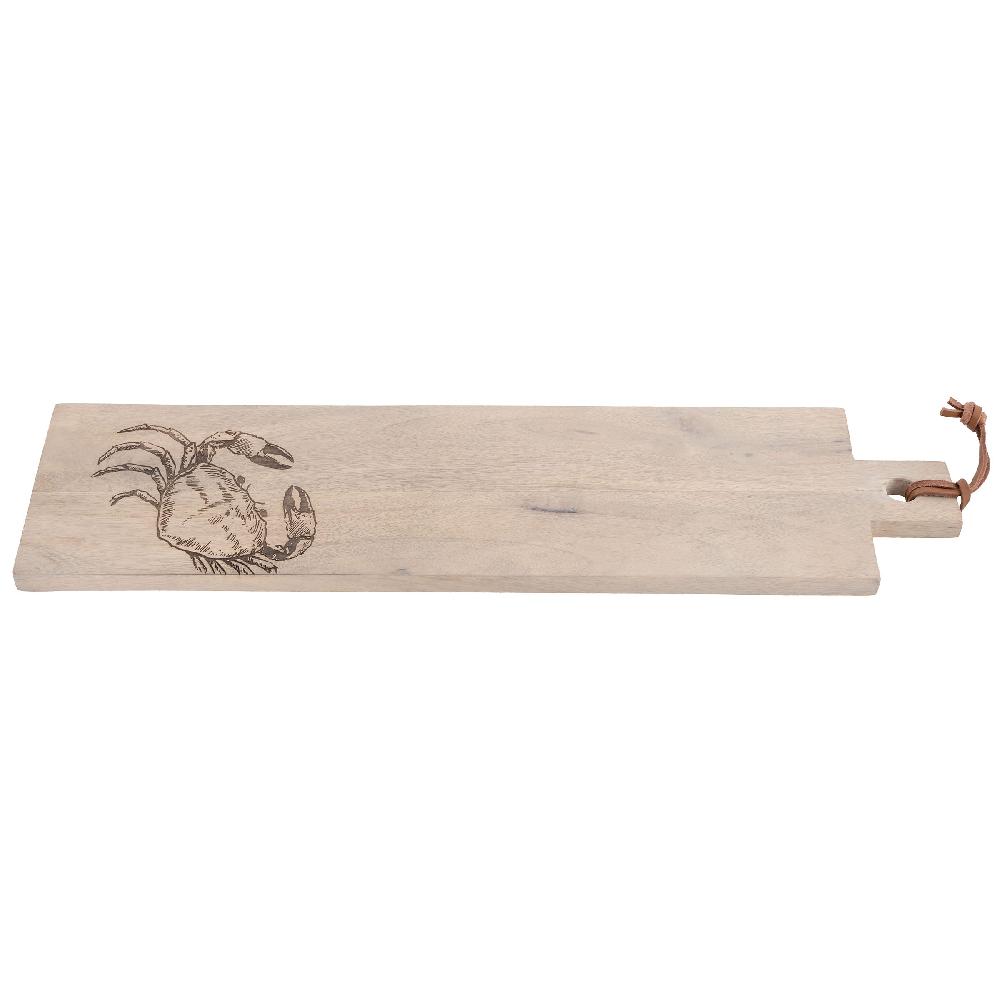 Karma Gifts Crab Mango Wood Cutting Board