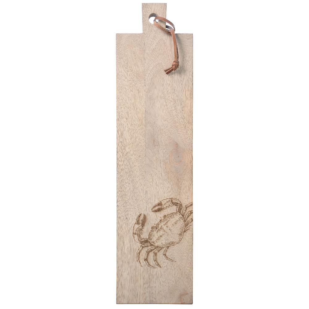 Karma Gifts Crab Mango Wood Cutting Board