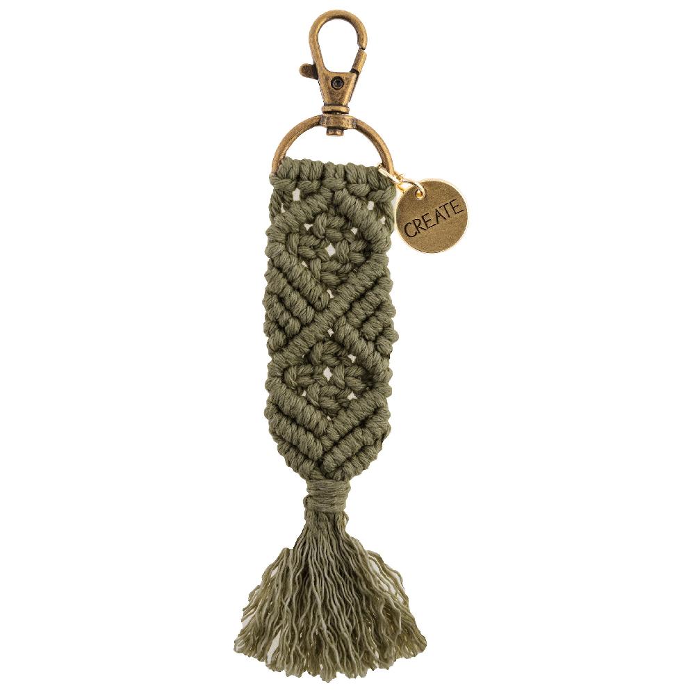 karma gifts Create Macrame Keychains