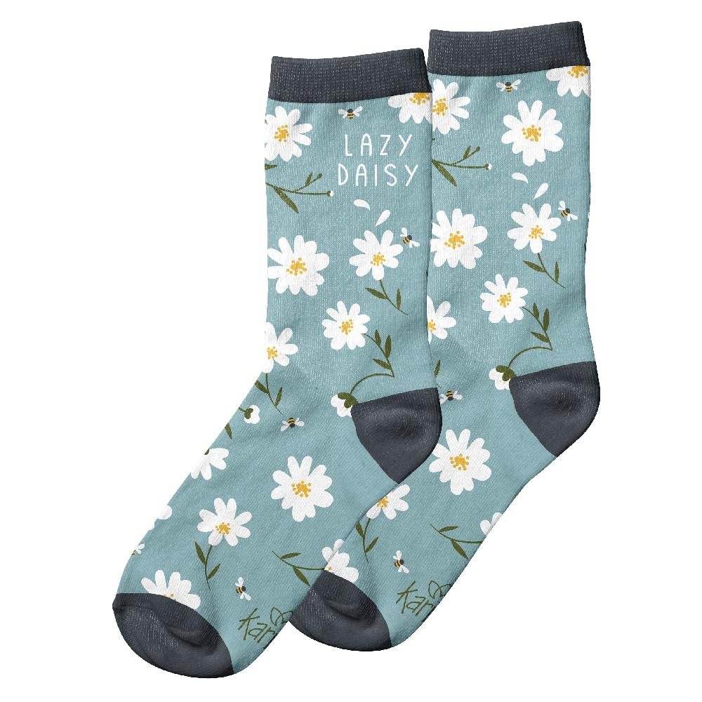 karma gifts Daisy Crew Socks