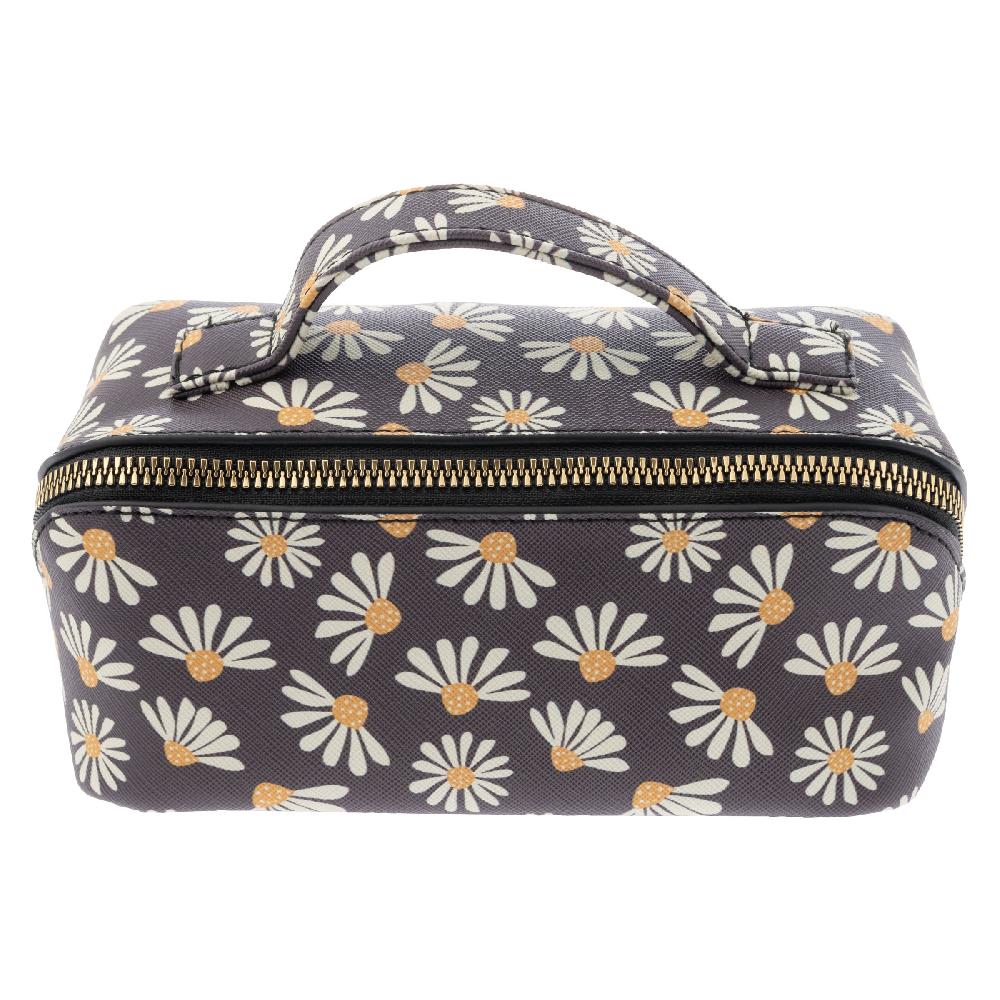 karma gifts Daisy Mini Zip Cosmetic Bags