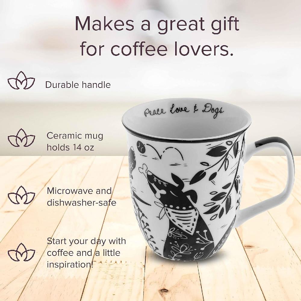 Karma Gifts Dog Boho Mugs