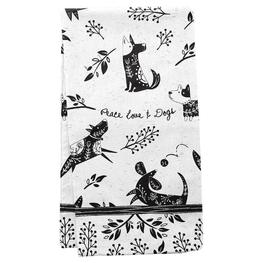 Karma Gifts Dog Boho Tea Towels