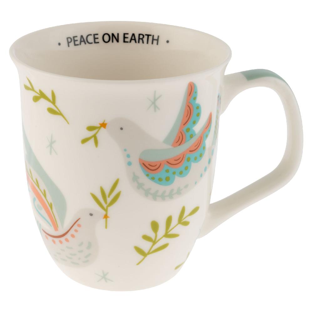 karma gifts Dove Shelly Holiday Mug