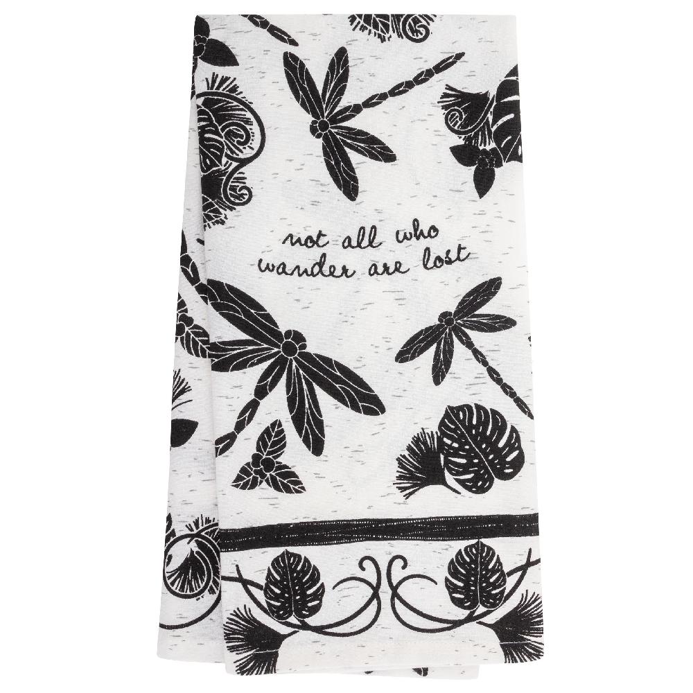 karma gifts Dragonfly Boho Tea Towels