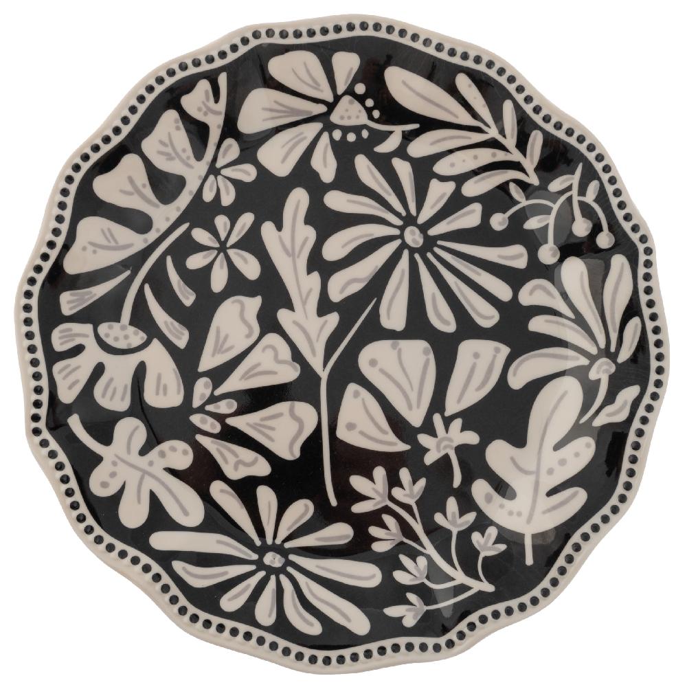 Karma Gifts Dusk Floral Melamine Salad Plates