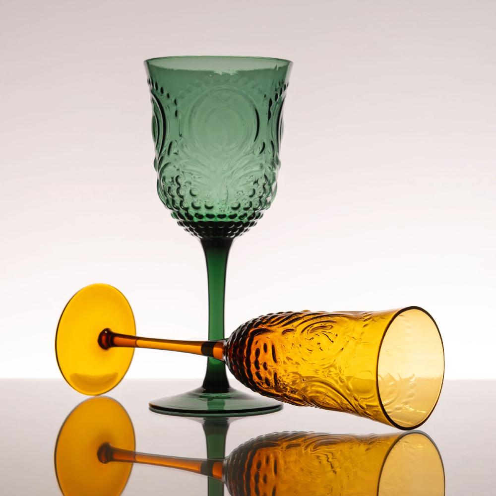 Karma Gifts Emerald Nonna Wine Glass