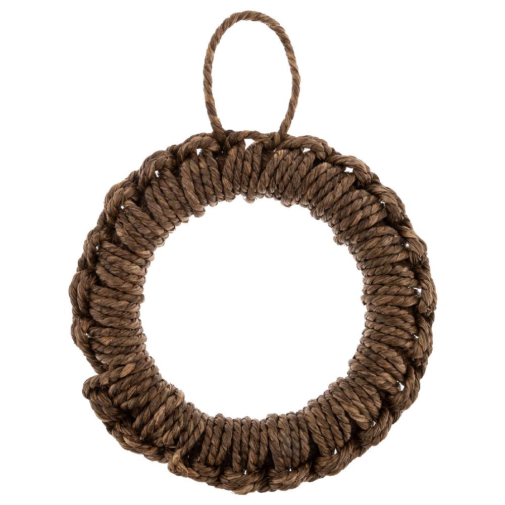 Karma Gifts Espresso Round Woven Trivets