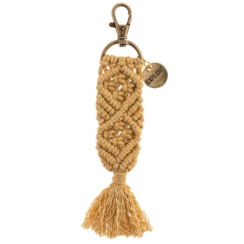 Karma Gifts Explore Macrame Keychains