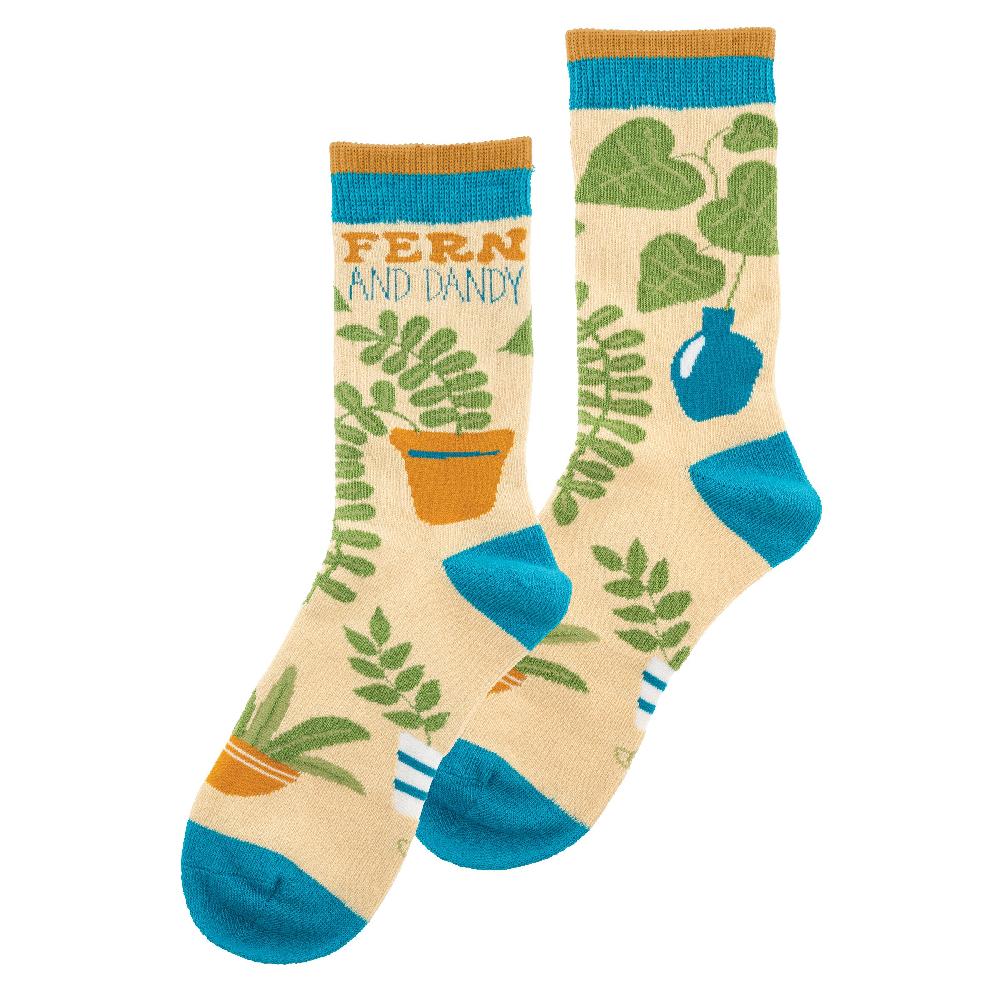 karma gifts Fern Crew Socks