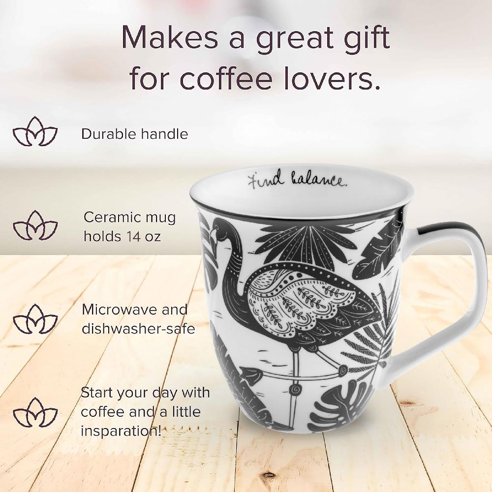 Karma Gifts Flamingo Boho Mugs