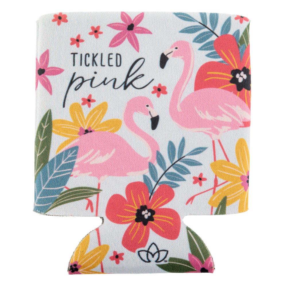 karma gifts Flamingo Can Coolers