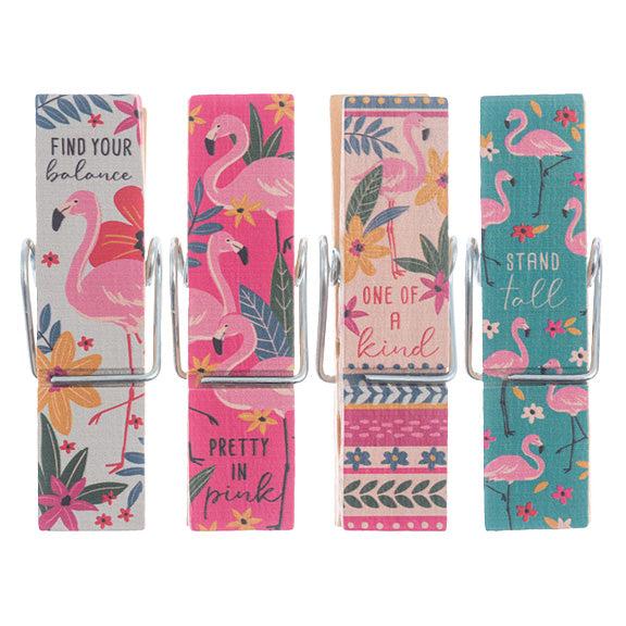 Karma Gifts Flamingo Chip Clips