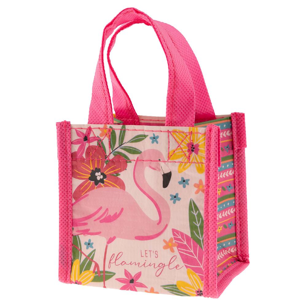 Karma Gifts Flamingo Recycled Tiny Gift Bag