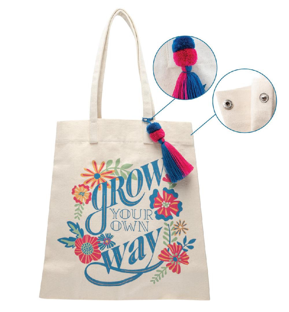 Karma Gifts Fruit Canvas Tote Bag