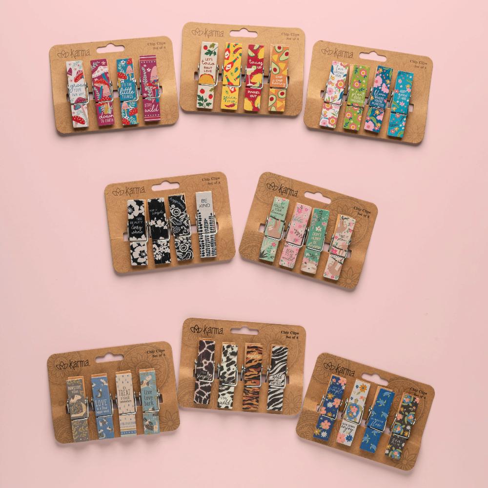 Karma Gifts Fruit Chip Clips