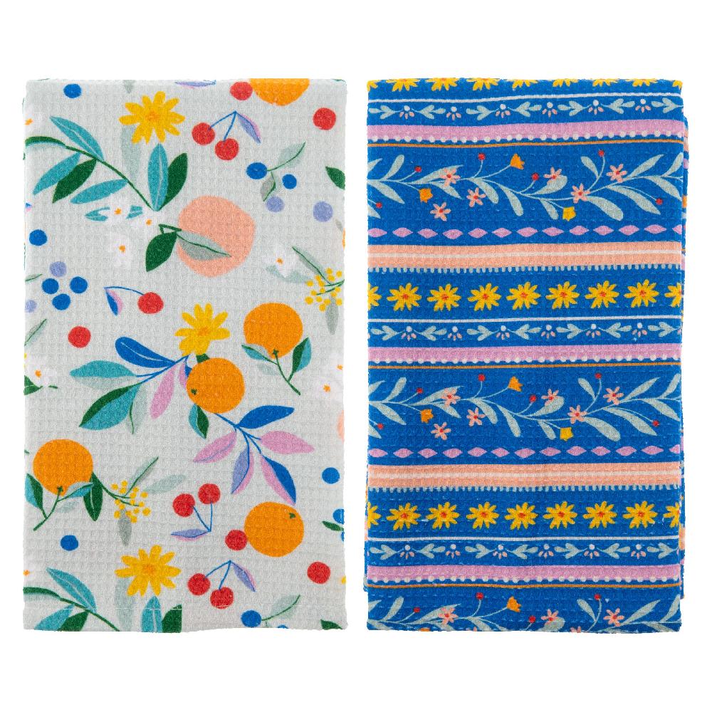 Karma Gifts Fruit Waffle Weave Tea Towels