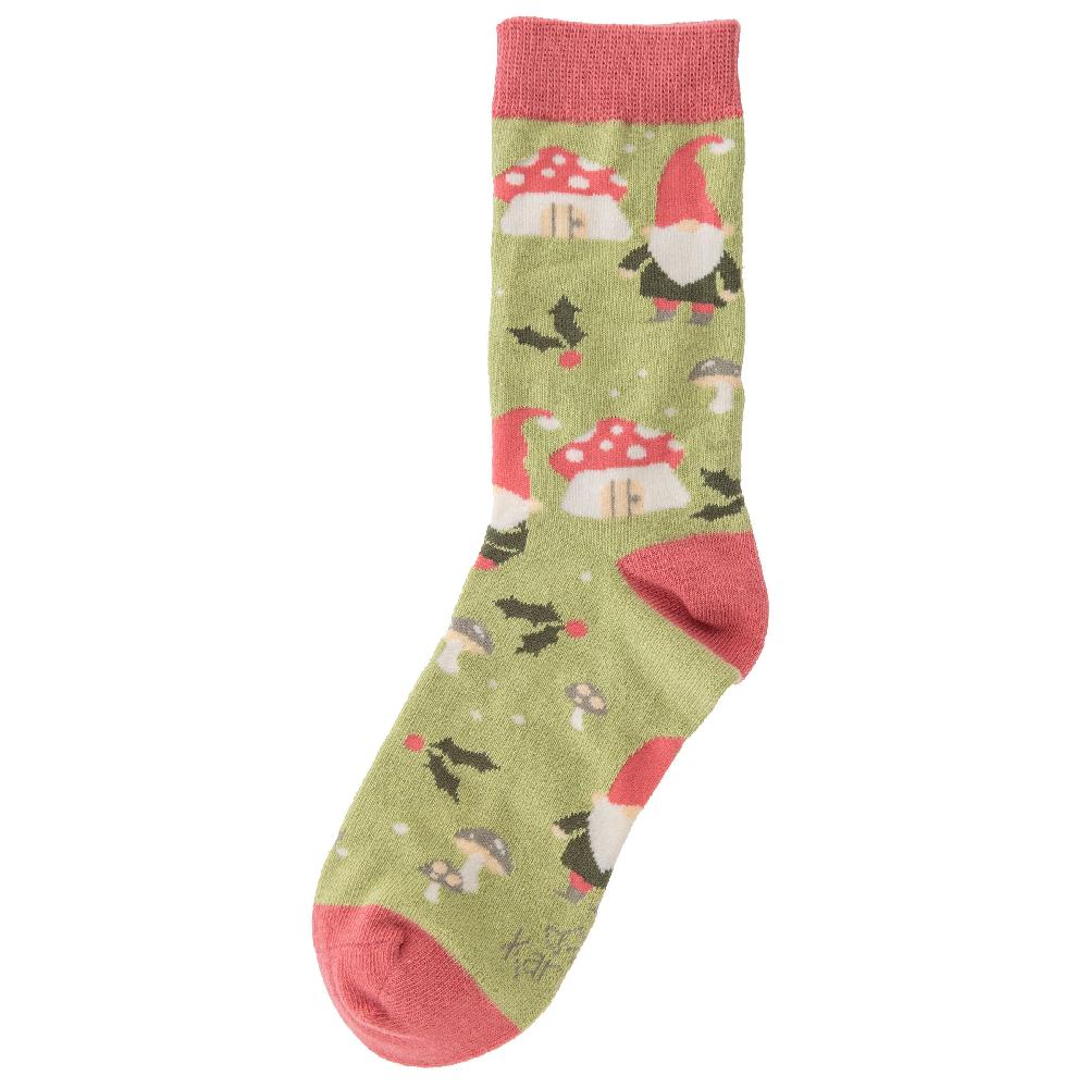 Karma Gifts Gnome Holiday Socks