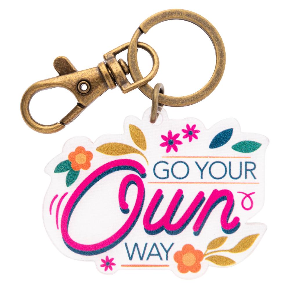 Karma Gifts Go Your Own Way Acrylic Keychains