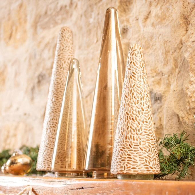 Karma Gifts Gold 11" Luster Glass Tree