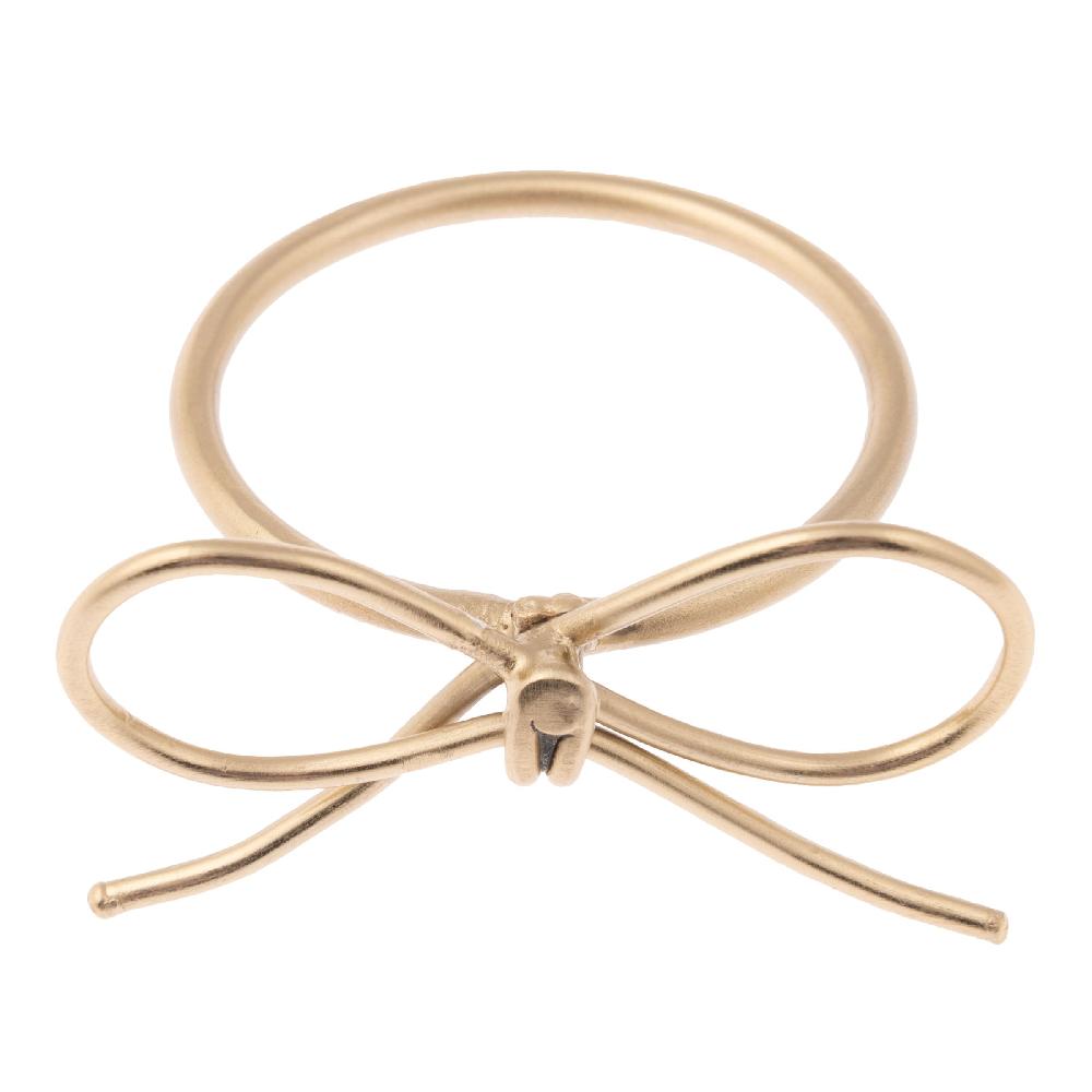 Karma Gifts Gold Bow Napkin Rings