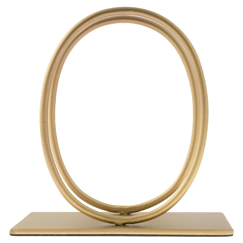 Karma Gifts Gold Oval Metal Napkin Holder